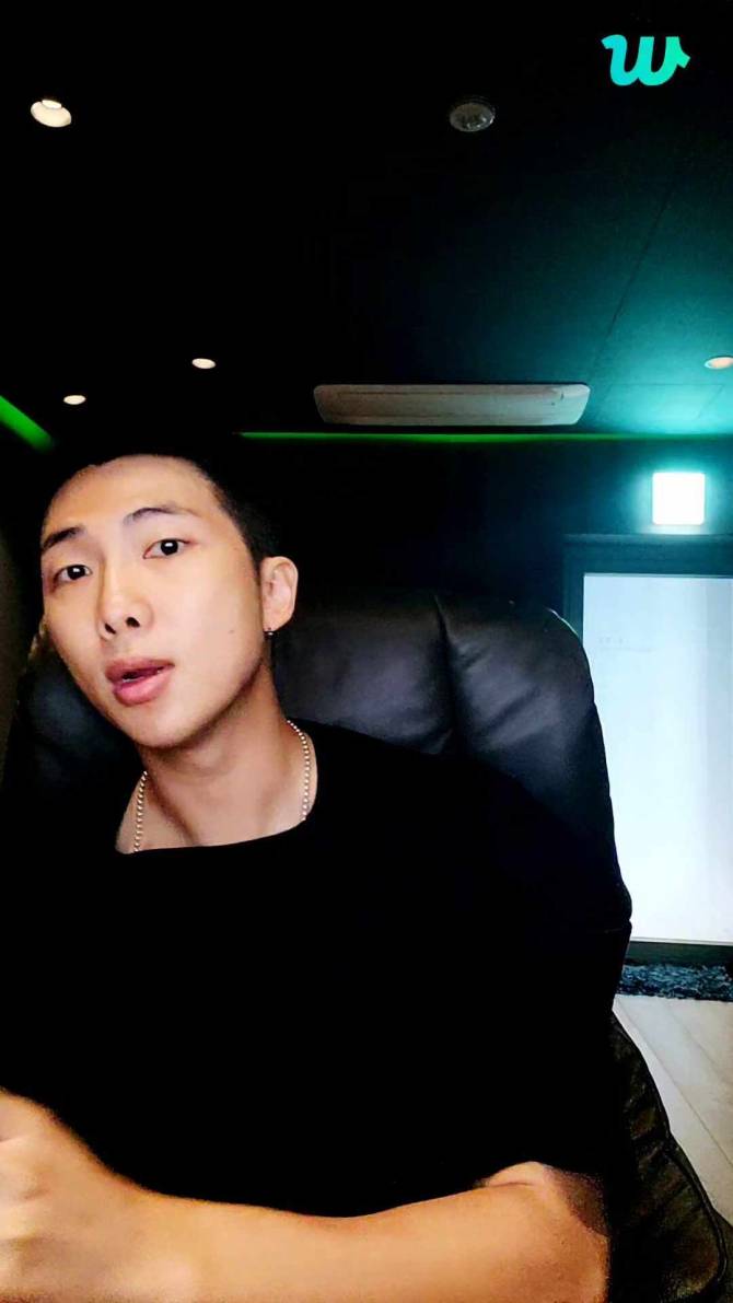 BTS' RM Sings Jungkook's 'Seven' During Weverse Live, Asks ARMY To