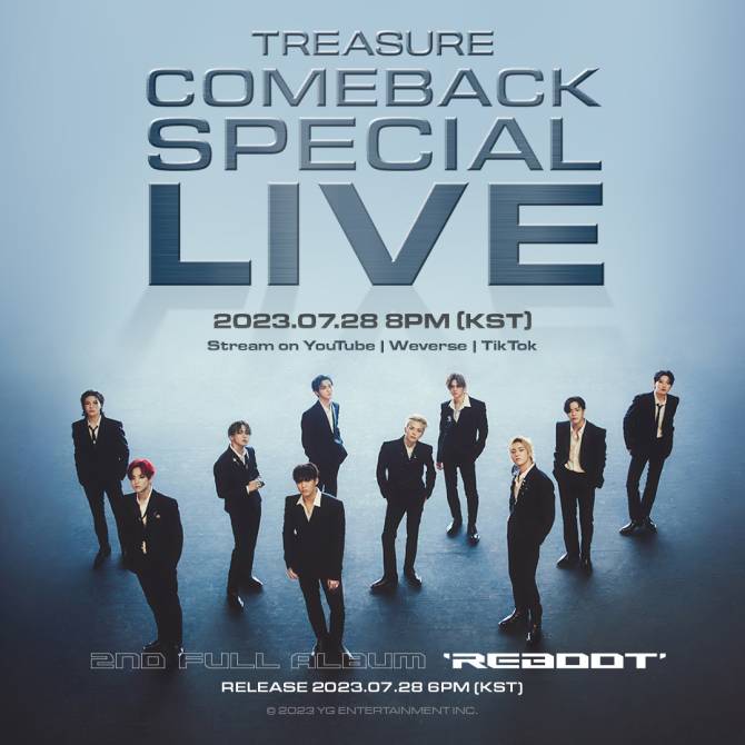 TREASURE - 2ND FULL ALBUM 'REBOOT' COMEBACK SPECIAL LIVE