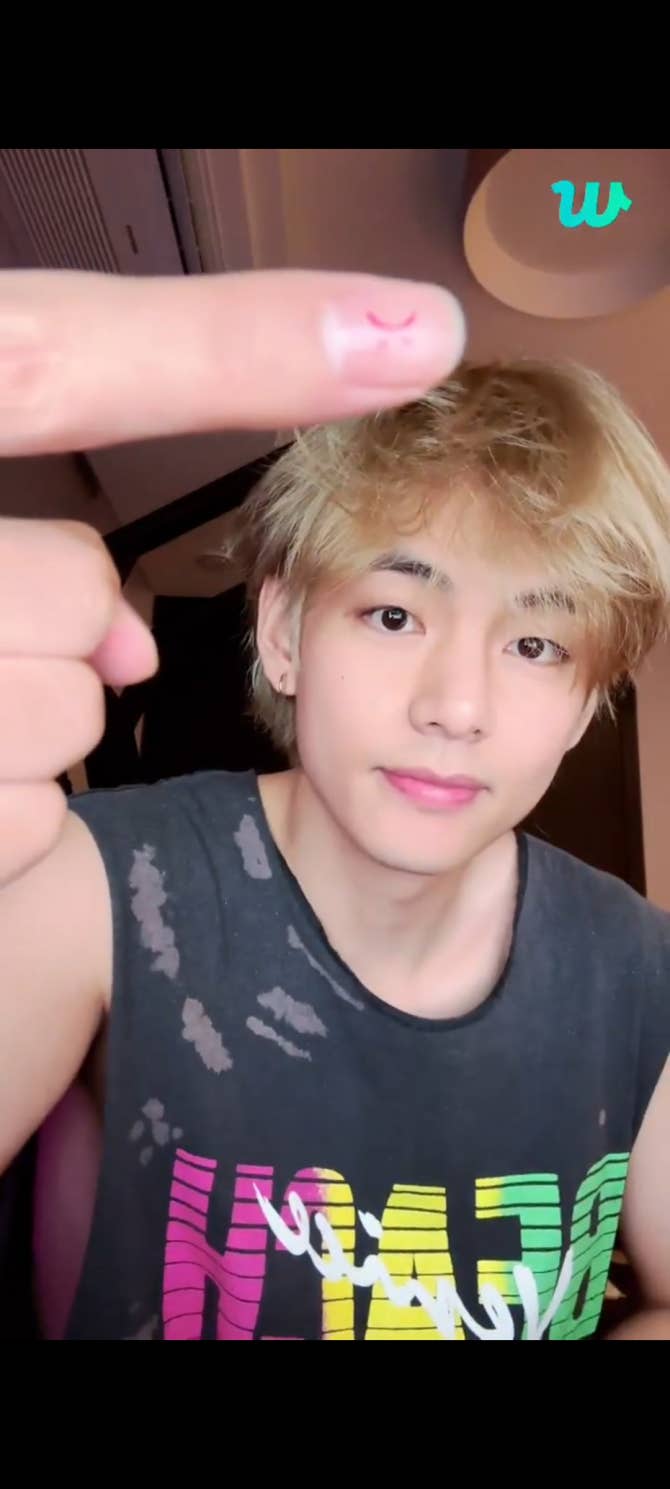 BTS Community Posts - 😍🐯🐻 Thank you so much for coming live V . Love ...