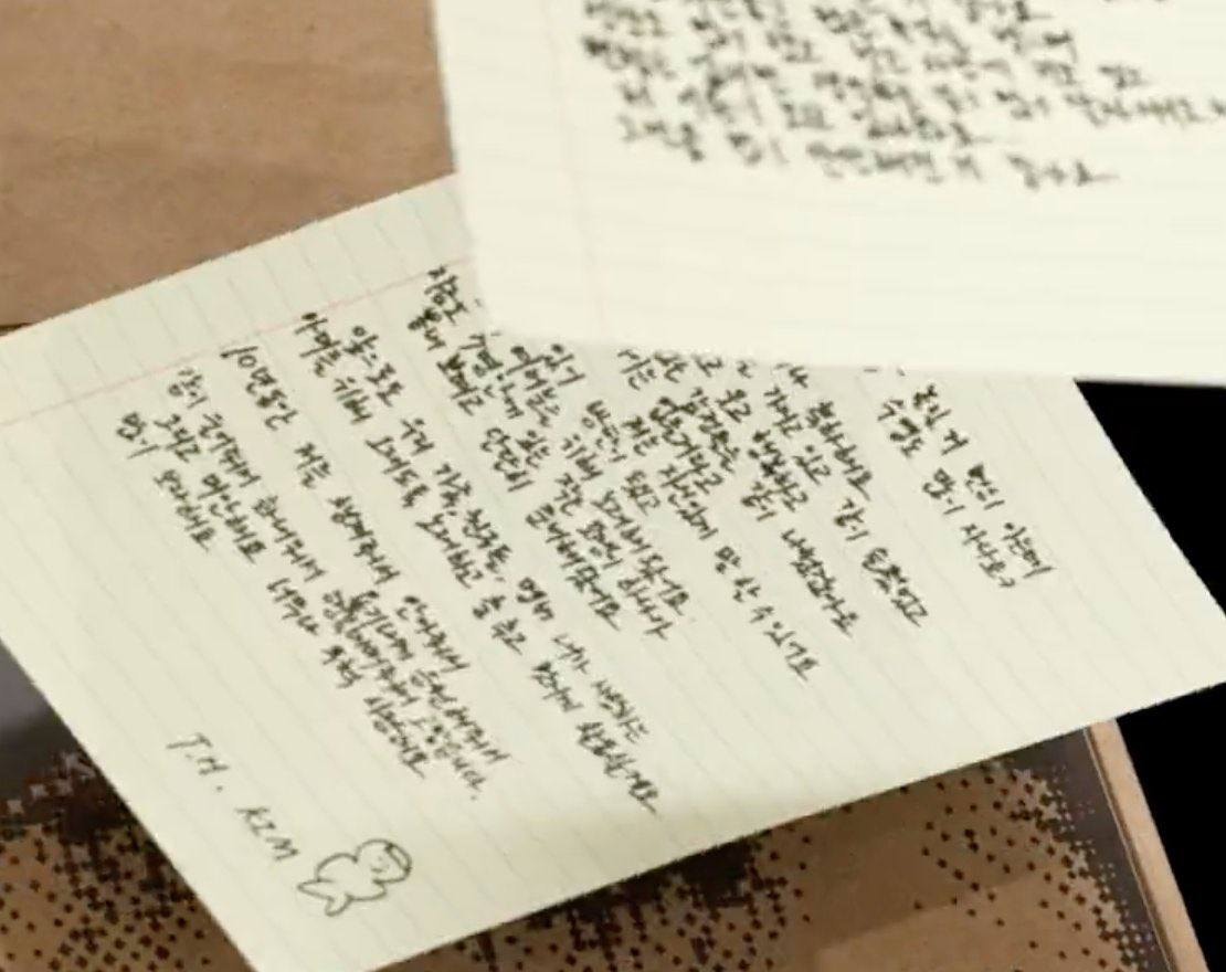 BTS Community Post - [ #LAYOVER ] Taehyung’s note “For taking care of ...