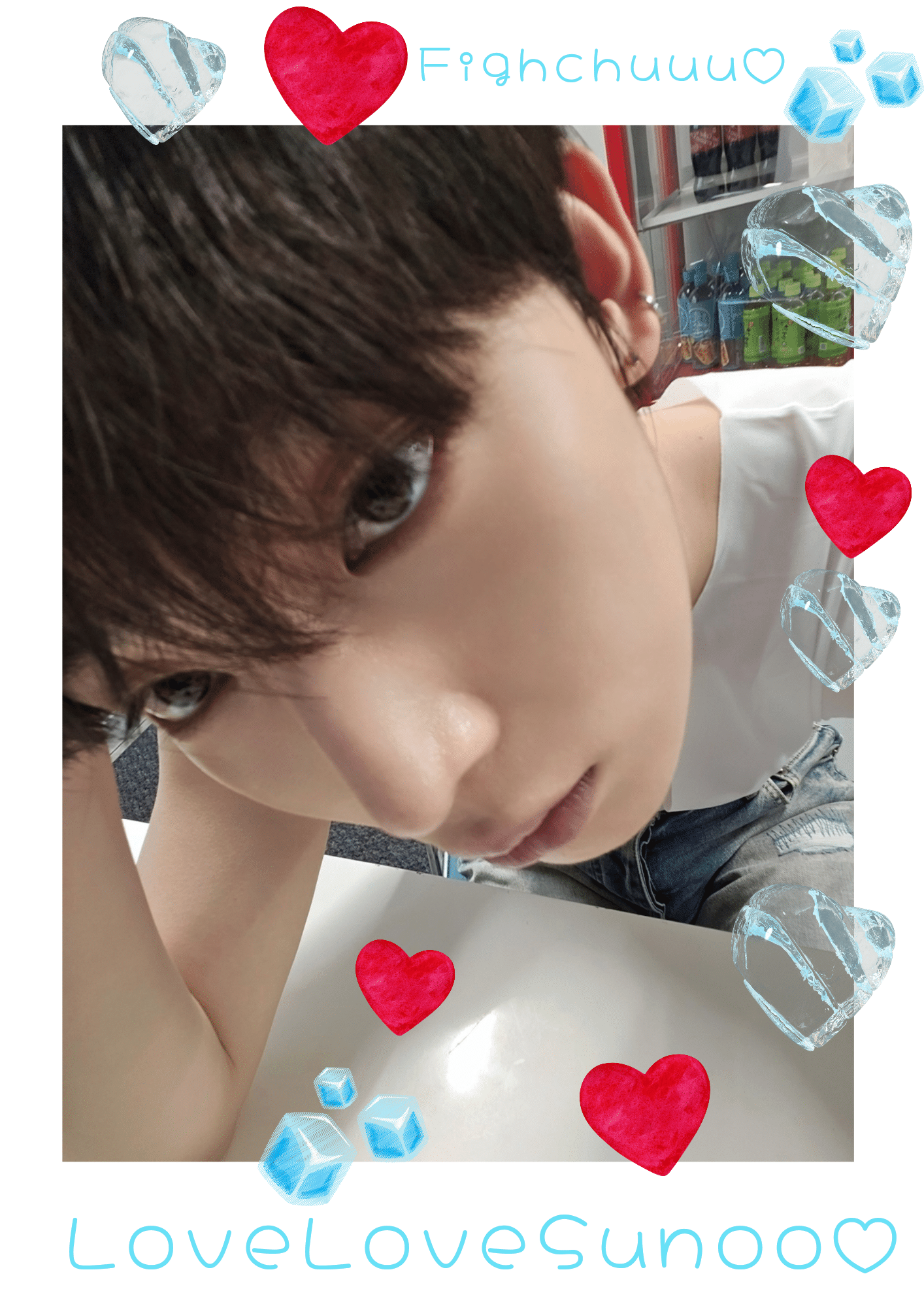 ENHYPEN Community Post - ♥🧊SUNOO🧊🧊🧊🧊🧊🧊🧊🧊🧊🧊🧊🧊🧊🧊♥ （´(ｪ)`）ฅ~오사카의 선우♡에게 보내는 ...