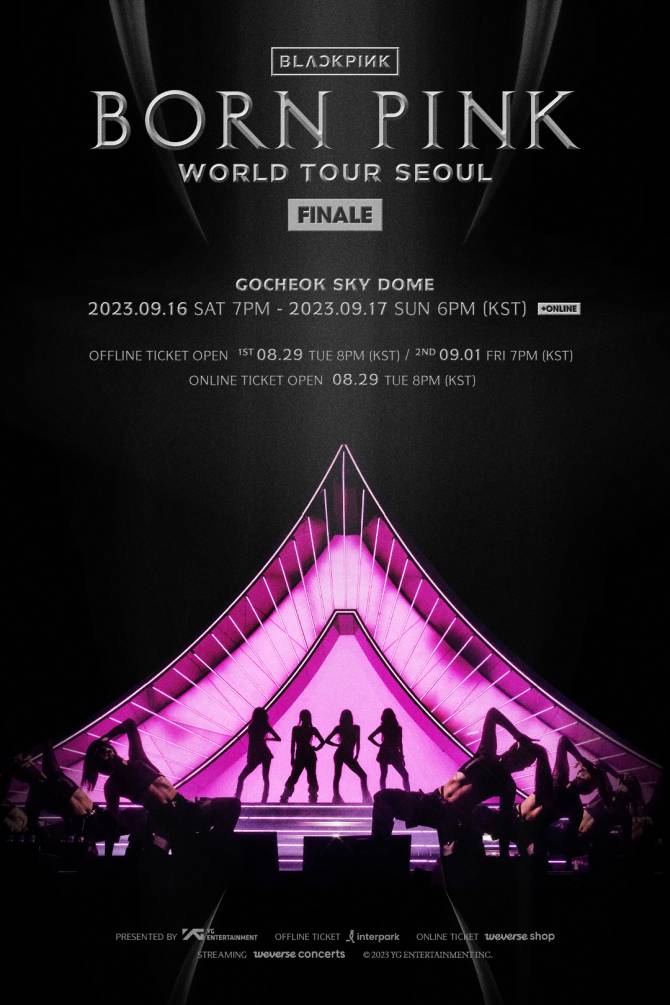 BLACKPINK WORLD TOUR [BORN PINK] FINALE IN SEOUL POSTER 2