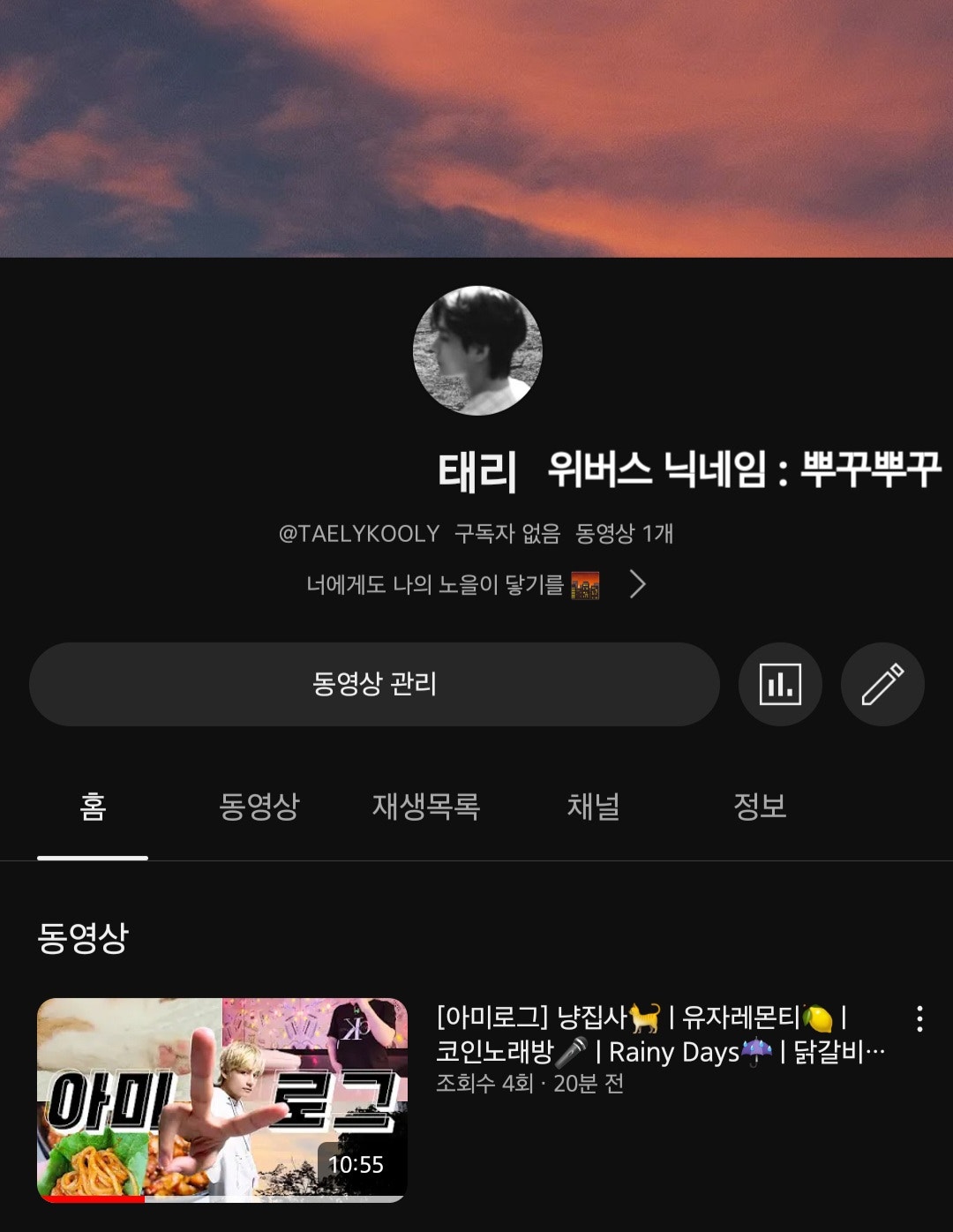 BTSコミュニティの投稿 - [아미로그] 냥집사🐈ㅣ유자레몬티🍋ㅣ코인노래방🎤ㅣRainy Days☔ㅣ닭갈비와 막국수ㅣ제일 좋아하는  꿈은?ㅣ집에서 바쁘다 바빠ㅣ감성 브이로그인 척 https://youtu.be/kE58Eu2UY-I?si=Ao7uhOPc4Td3AN1j