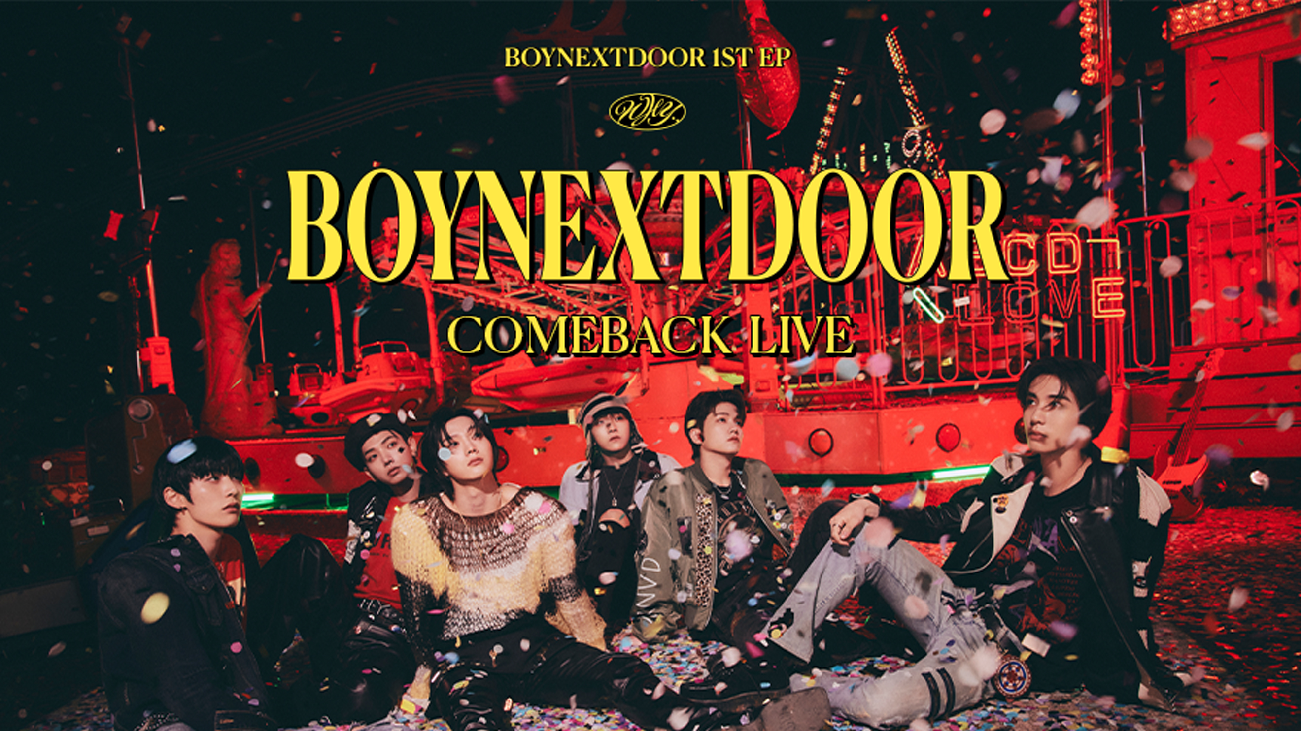 BOYNEXTDOOR 1st EP [WHY..] COMEBACK LIVE