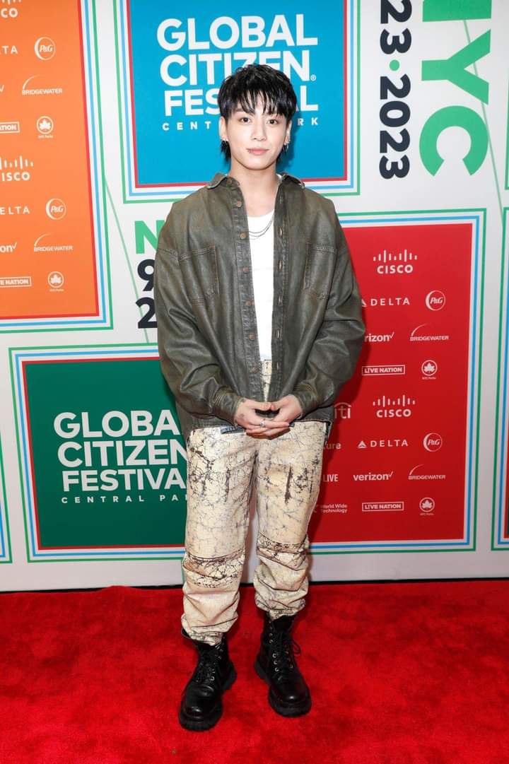 BTS Community Post - 💜✨JUNGKOOK AT GLOBAL CITIZEN FESTIVAL