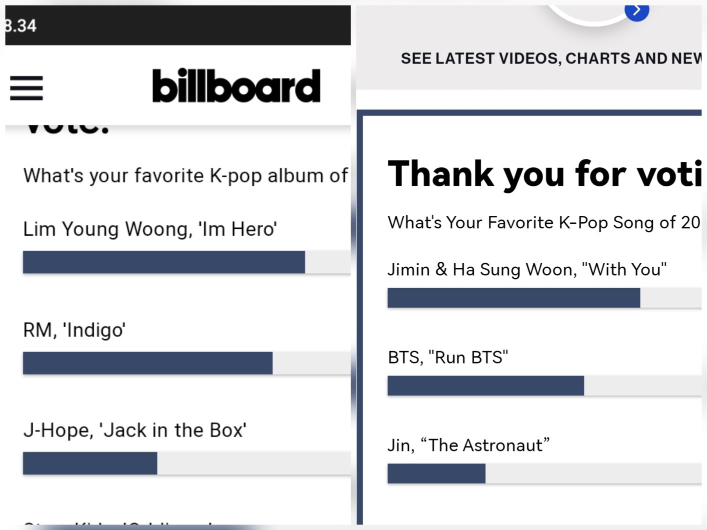 BTS Community Posts 📢Please vote for BTS for Billboard Music Awards 🗳 📌Remove cookies after