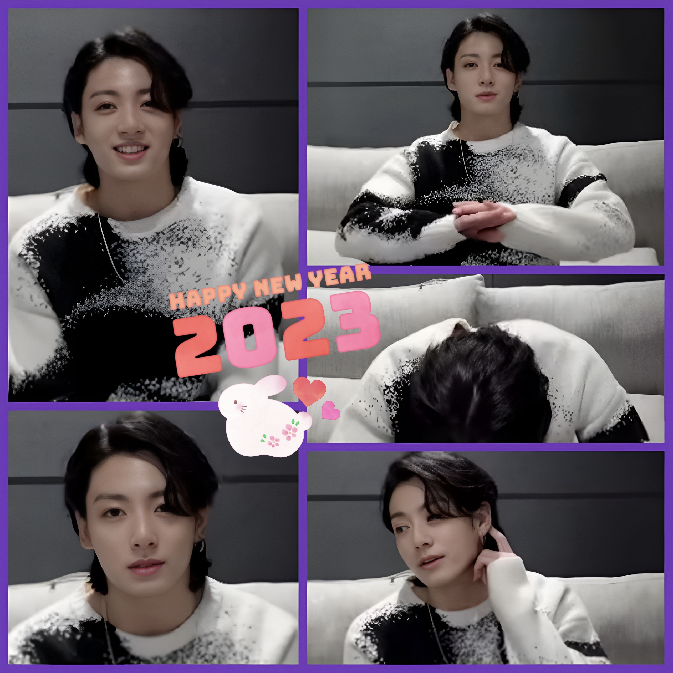 BTS Community Post - グク～おはよう💜 今年初めての📬だからまずは