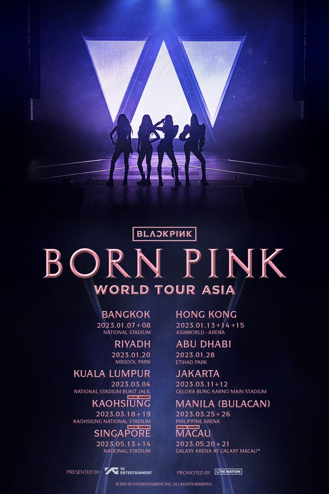 印象のデザイン K-POP/アジア BLACKPINK S BORNPINK K-POP/アジア 