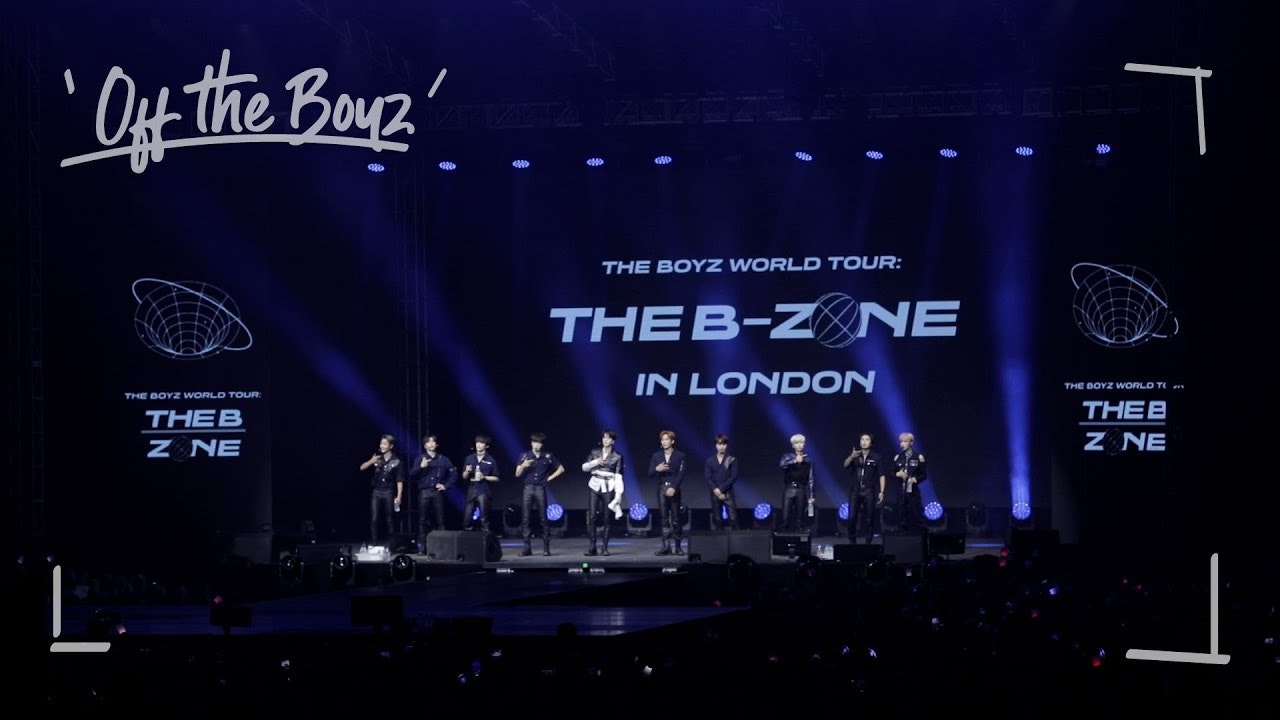 [OFF THE BOYZ] THE BOYZ WORLD TOUR THE BZONE IN LONDON Behind