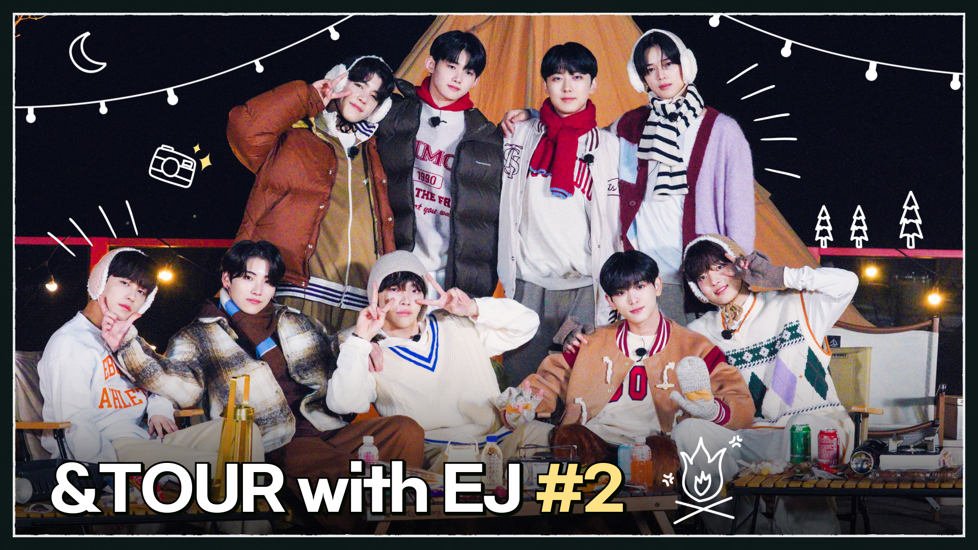 Weverse &TEAM Media - &TOUR with EJ #2 - &TEAM