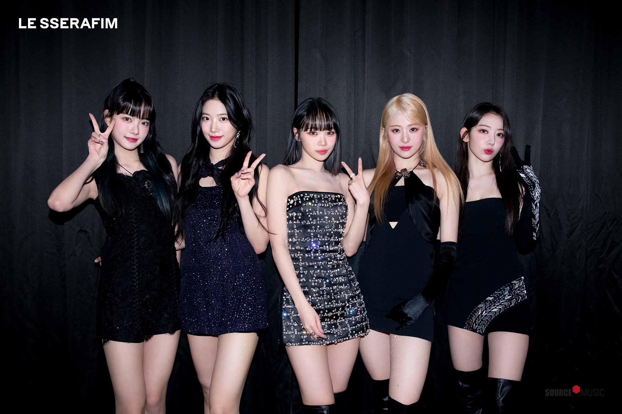 Weverse LE SSERAFIM Image - '2022 SBS 가요대전' Photo Sketch