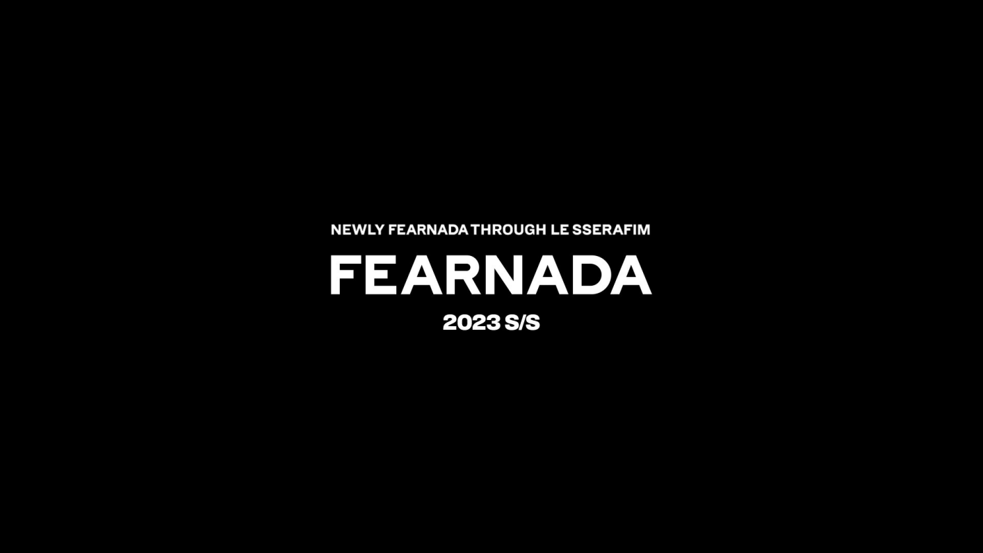 LE SSERAFIM FAN MEETING 'FEARNADA' 2023 S/S LOGO MOTION