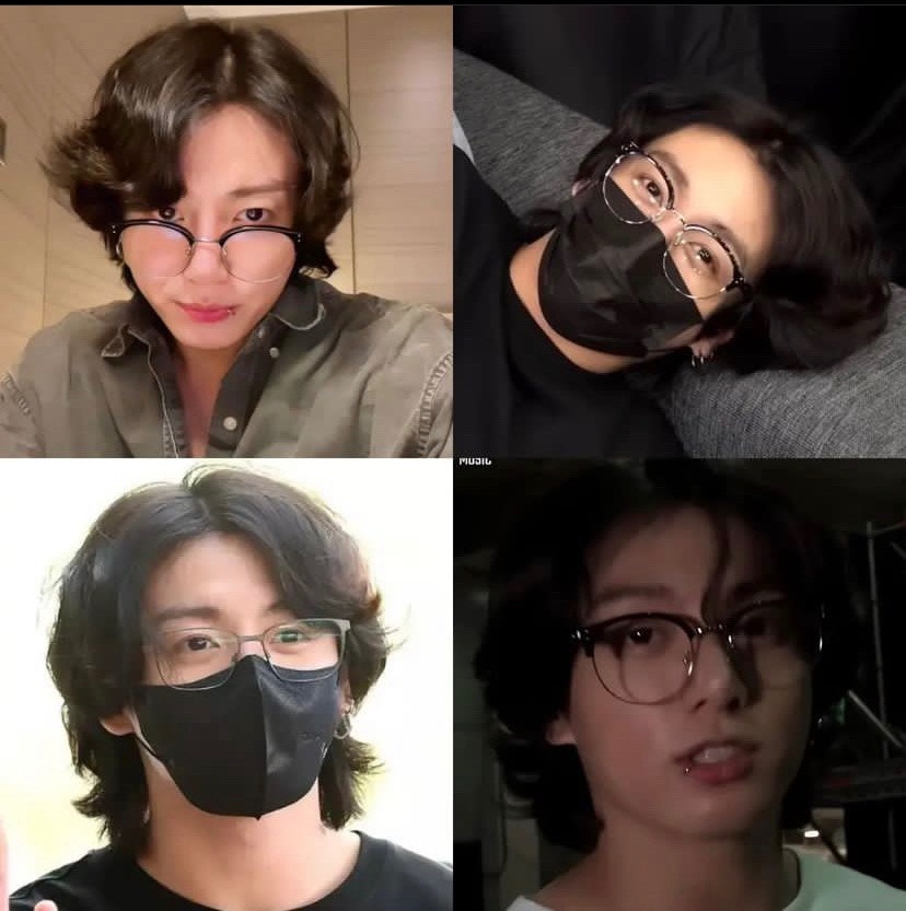 BTS 커뮤니티 포스트 - I want a recent photo with these glasses, Jk, where are u?