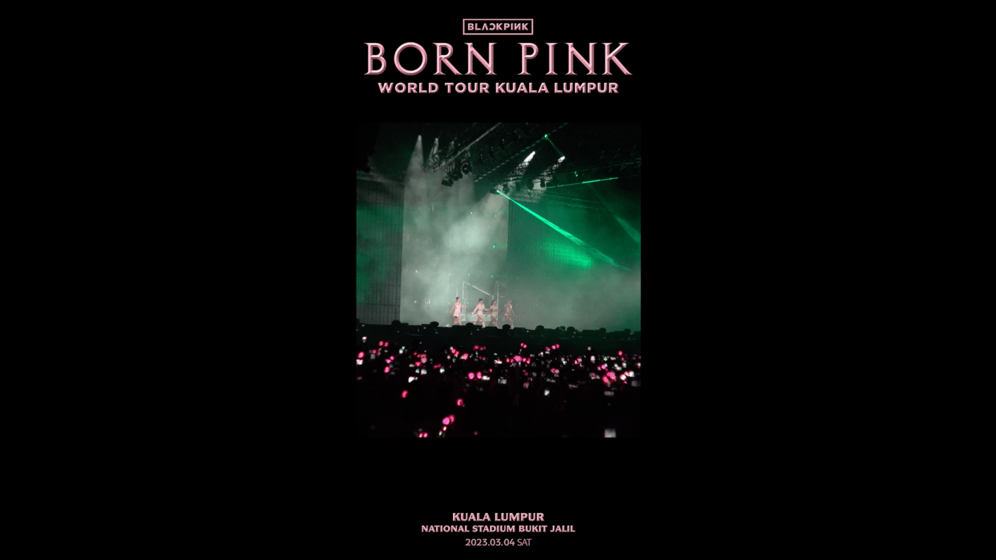 Weverse BLACKPINK Media - BLACKPINK WORLD TOUR [BORN PINK] KUALA LUMPUR ...