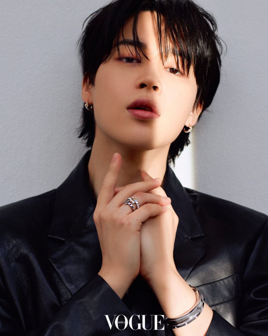 BTS Community Post - #jimin 😻🙊💜 #voguekorea
