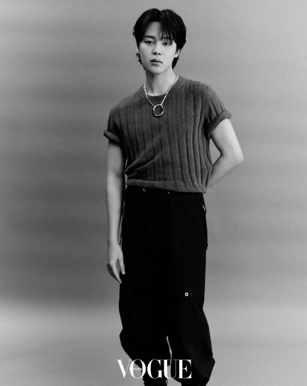 BTS Community Post - #jimin 😻🙊💜 #voguekorea