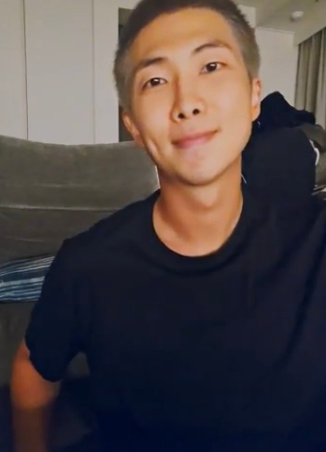 BTS Community Posts - Namjoon, SO FINE!!!!!!! Love the hair!!! 💜