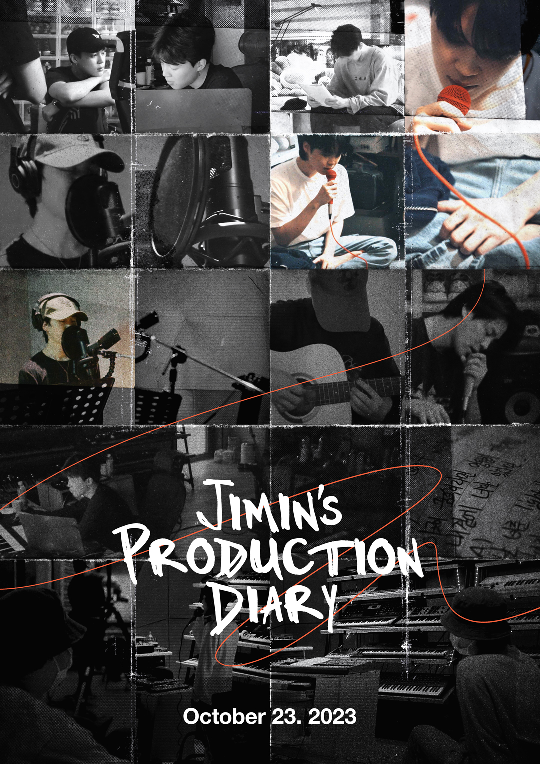 Jimin's Production Diary] Poster (Record ver.)