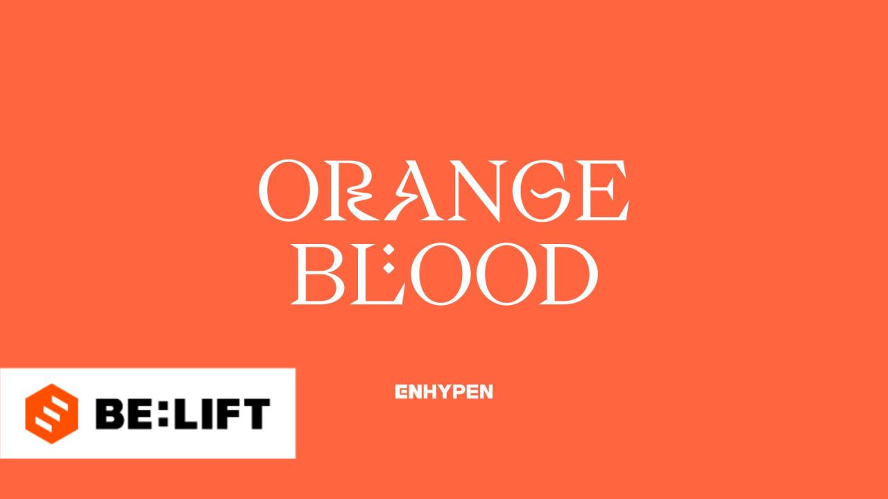 ENHYPEN (엔하이픈) ‘ORANGE BLOOD’ LOGO TRAILER