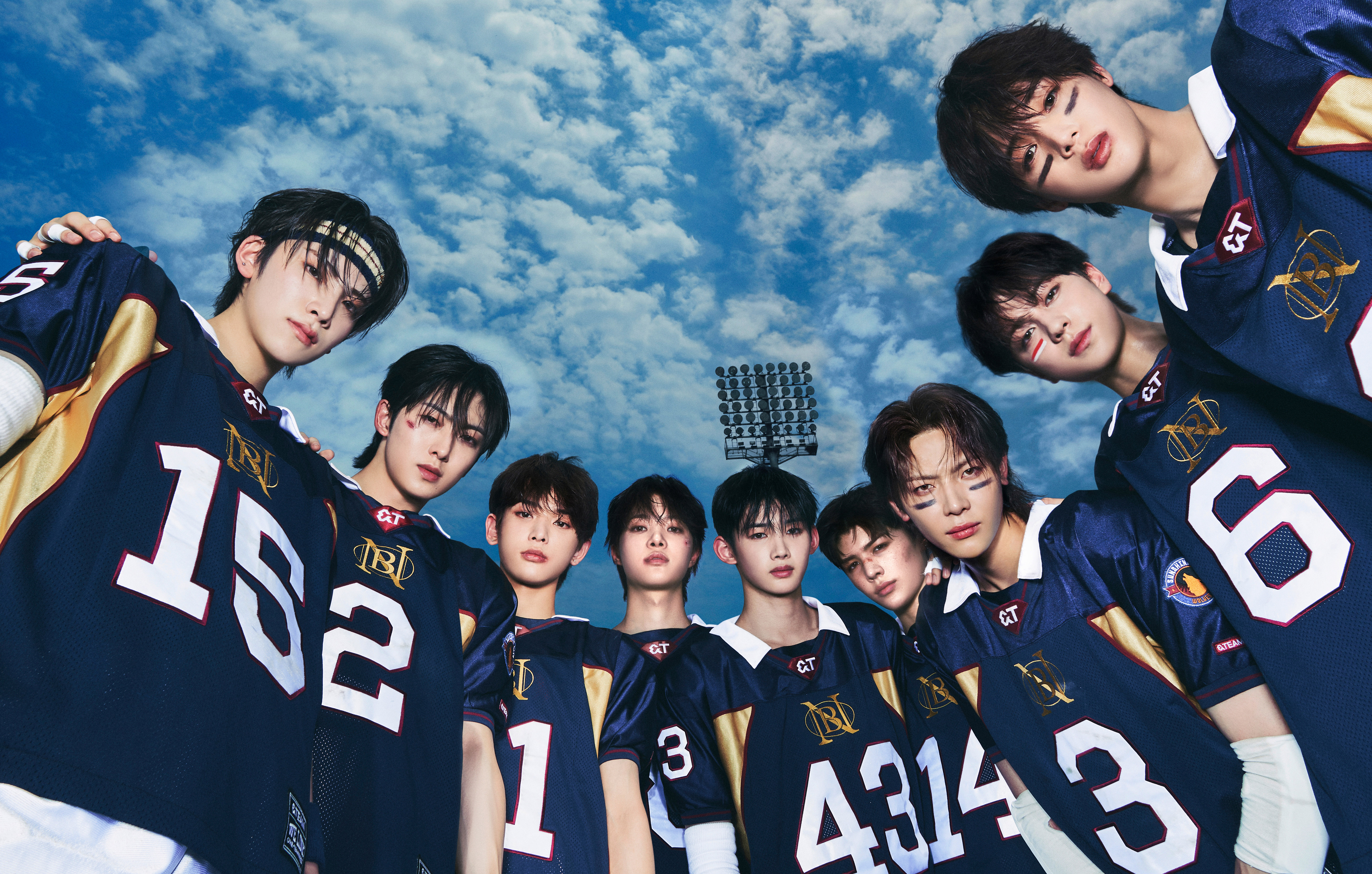 &TEAM First Howling : NOW 1st ALBUM Lucky draw andteam photo