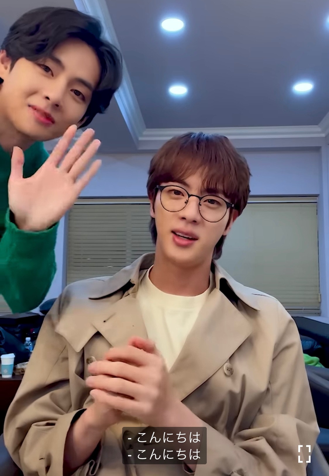 Bts Community Post Dear Jin From Army ジンくんおはよう💜 どんなに眠くても 大好きなジンくんに お