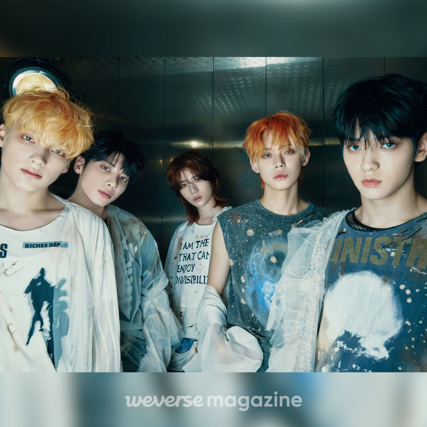 Weverse TXT Image - [Magazine] TOMORROW X TOGETHER and HANRORO are