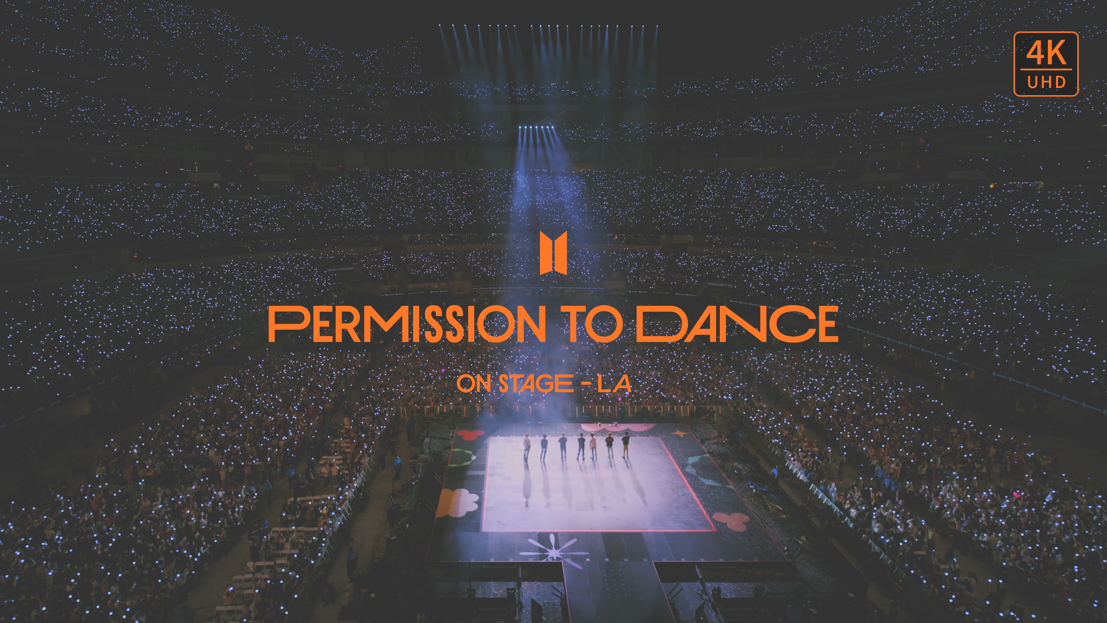 BTS PERMISSION TO DANCE ON STAGE in THE US SPOT #1
