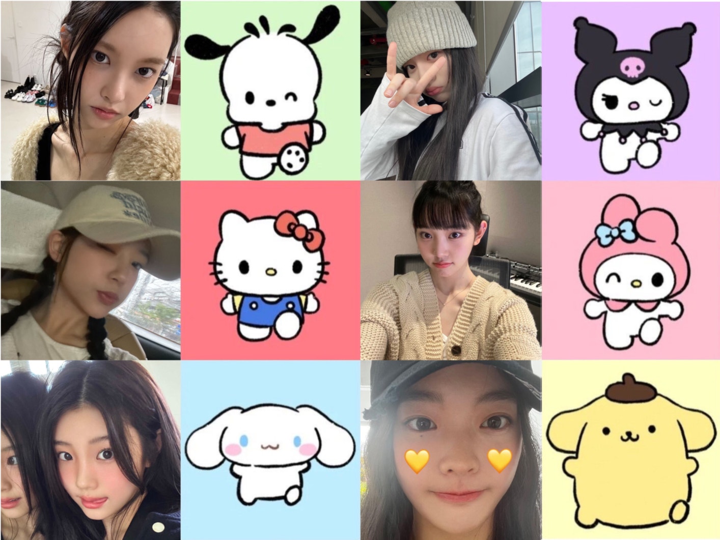 ILLIT Community Posts - #ILLIT X SANRIO! Yunah - Pochacco Minju