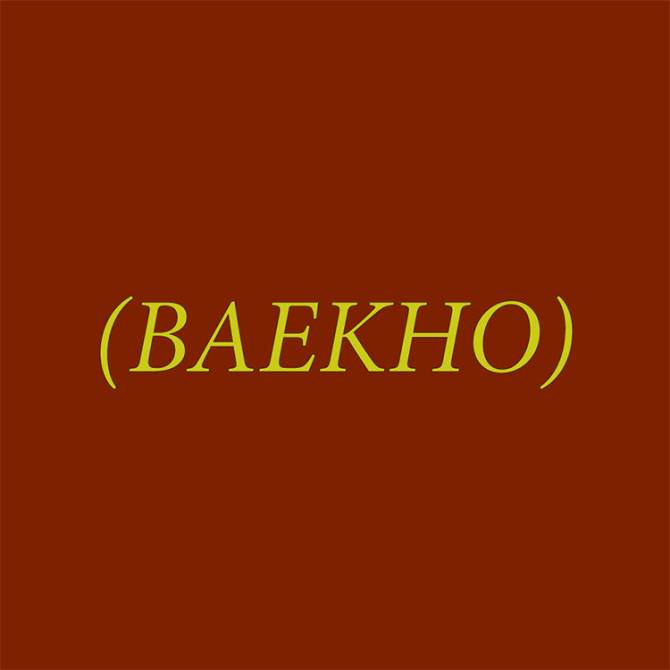 BAEKHO(KANG DONG HO)の最新プロフィール画像