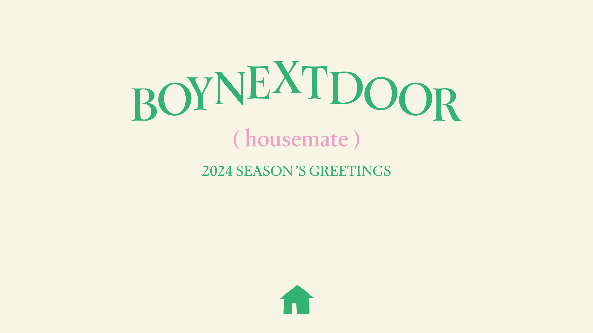 Weverse BOYNEXTDOOR Media - BOYNEXTDOOR 2024 SEASON'S GREETINGS