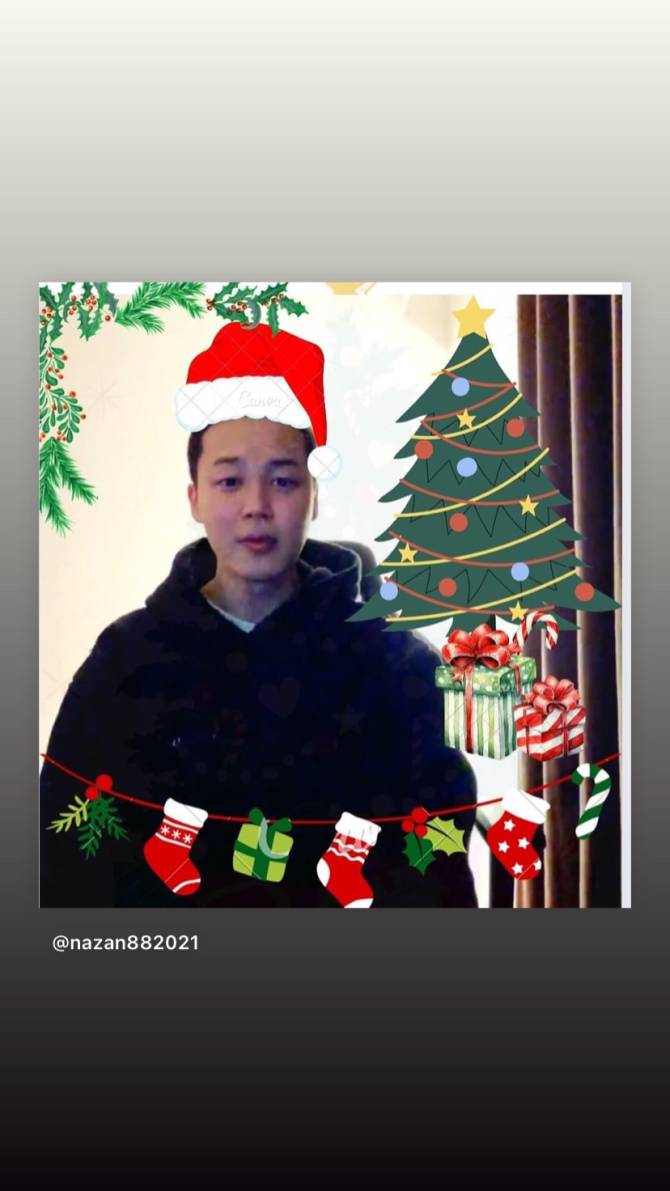 BTS Community Posts Jimin Have A Earlymerry Christmas To You And bts-community-posts-jimin-have-a-earlymerry-christmas-to-you-and