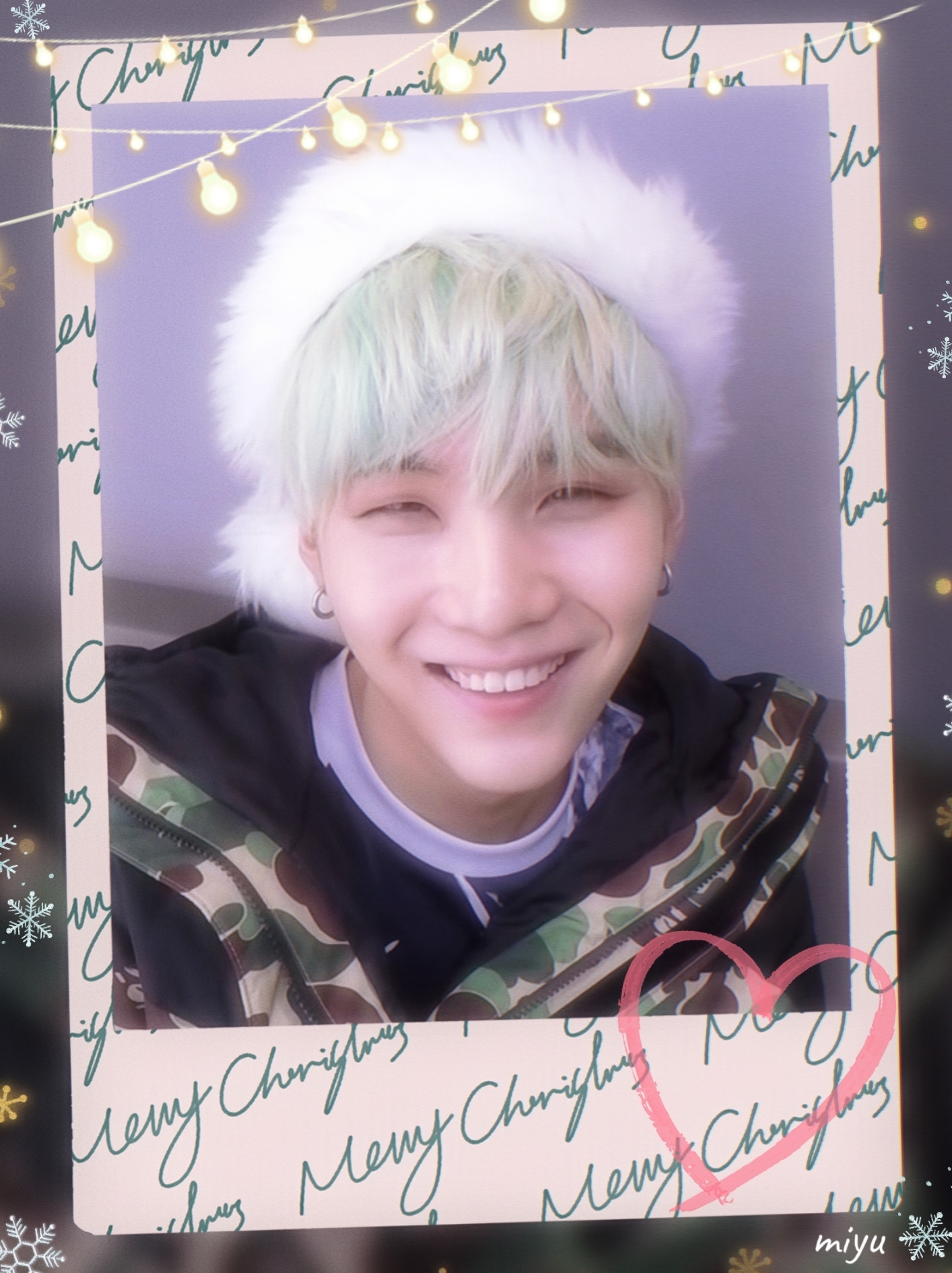 Bts Community Posts ꕤ 𝑌𝑜𝑜𝑛𝑔𝑖 𝑇𝑖𝑚𝑒 ꕤ ⋆˖🎄˖⋆𝑯𝒂𝒑𝒑𝒚 𝑯𝒐𝒍𝒊𝒅𝒂𝒚𝒔 ⋆˖🎄˖⋆ ユンギさん、昨日はゆっくり過ごせたかな？ 元気かな？ 今何し 0656