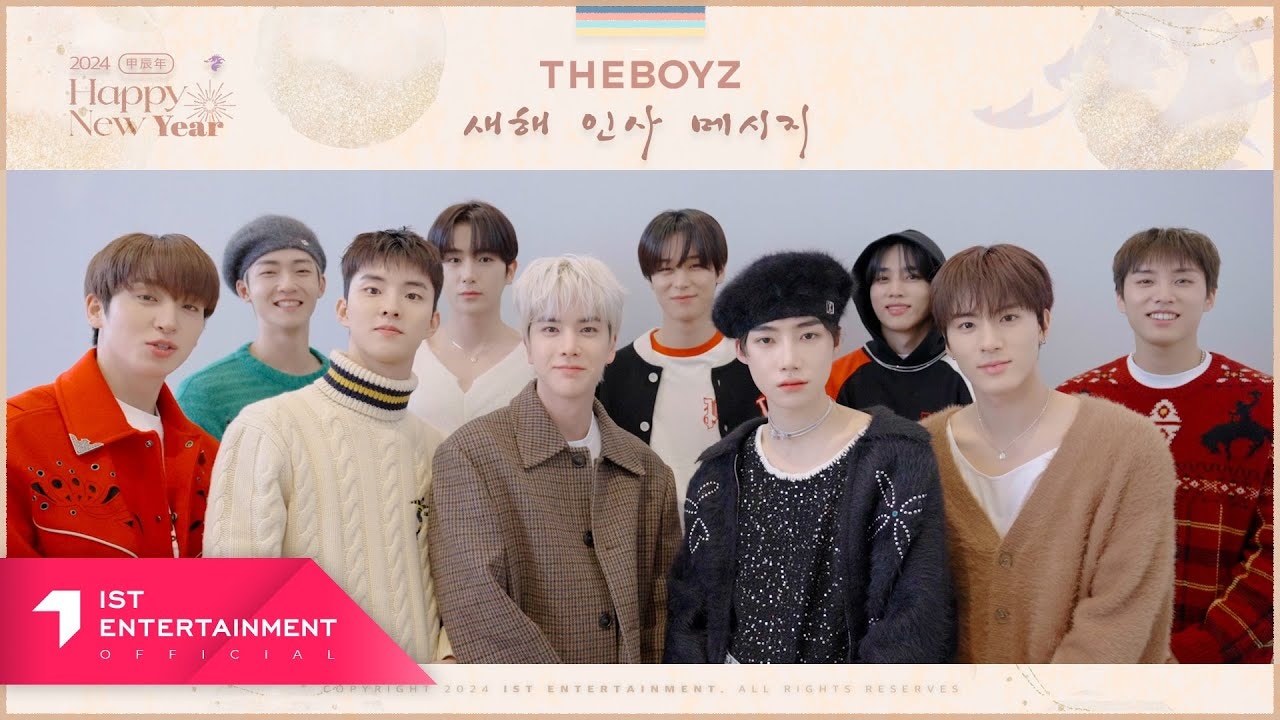 THE BOYZ(더보이즈) 2024 NEW YEAR’S GREETINGS