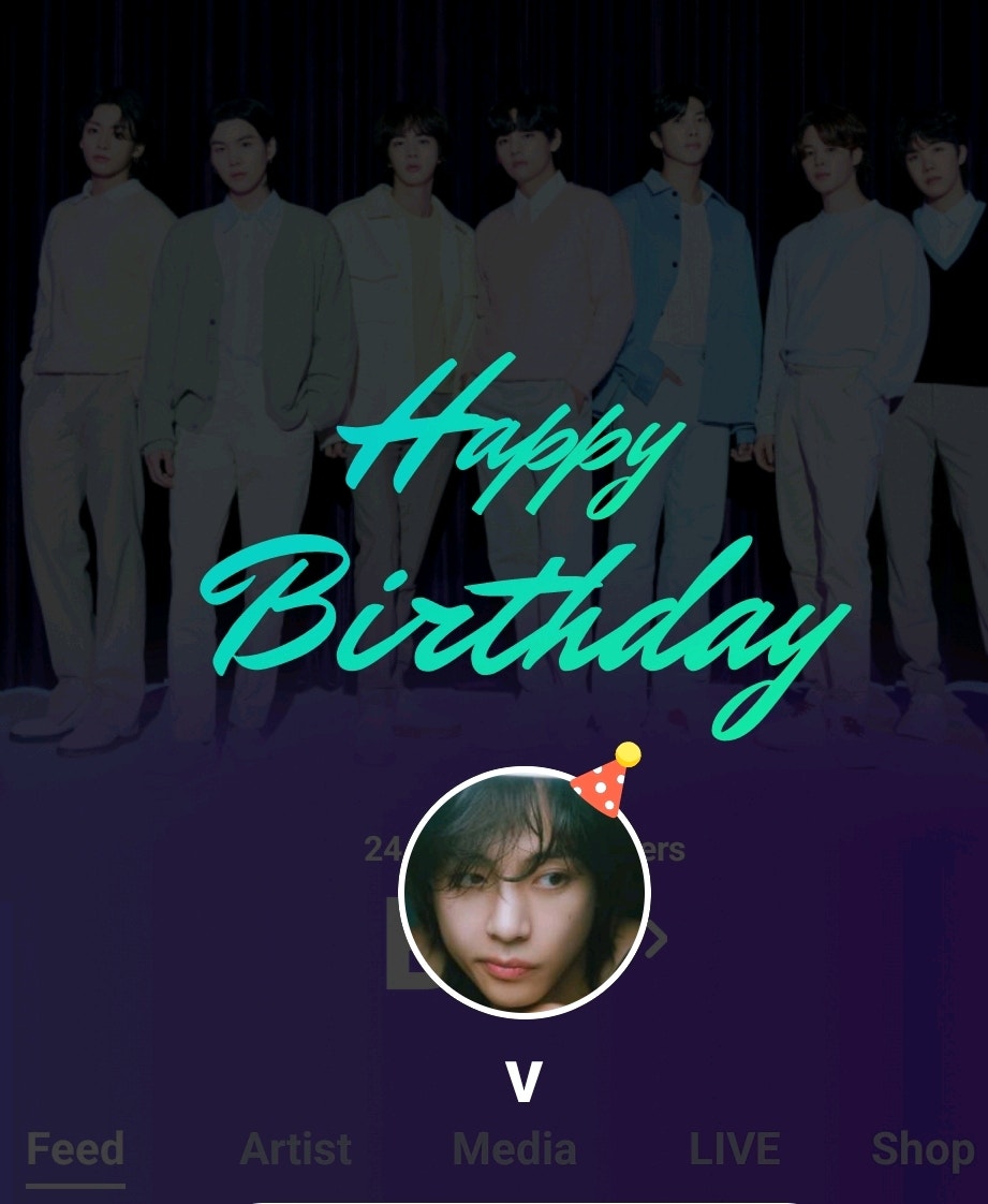 Bts Community Posts 사랑하는 태형아 생일 축하해 소중한 존재로 내 삶을 밝혀주셔서 감사합니다💜