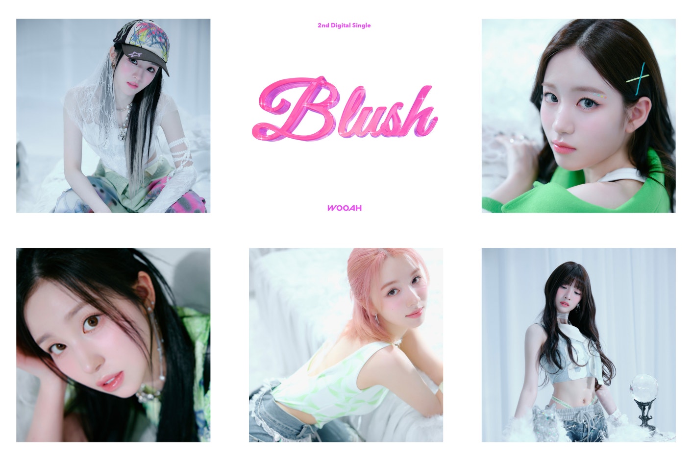 woo!ah! (우아!) - 2nd Digital Single [𝑩𝑳𝑼𝑺𝑯] 🌸SOLO BLUSH