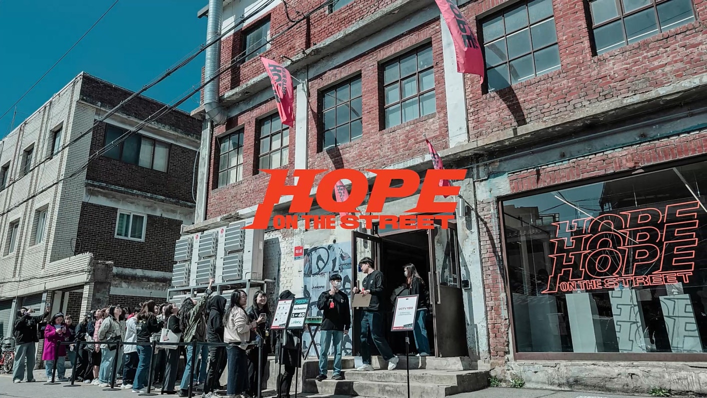 j-hope 'HOPE ON THE STREET' POP-UP Sketch
