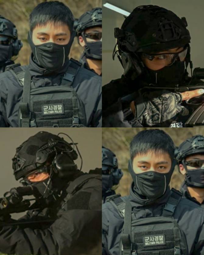 BTS Community Posts - OMG LOOK AT THE STRONG GAZE FROM CAPTAIN KIM ...