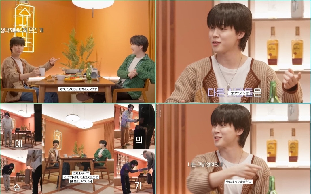BTS Community Post - ฅ(´꒳ `ฅ)ꪆ💜♾️🐾(っ'-')╮=︎ 💕📮💌 ほんとの兄弟みたいなやりとり(*´艸`) 🐱 ...