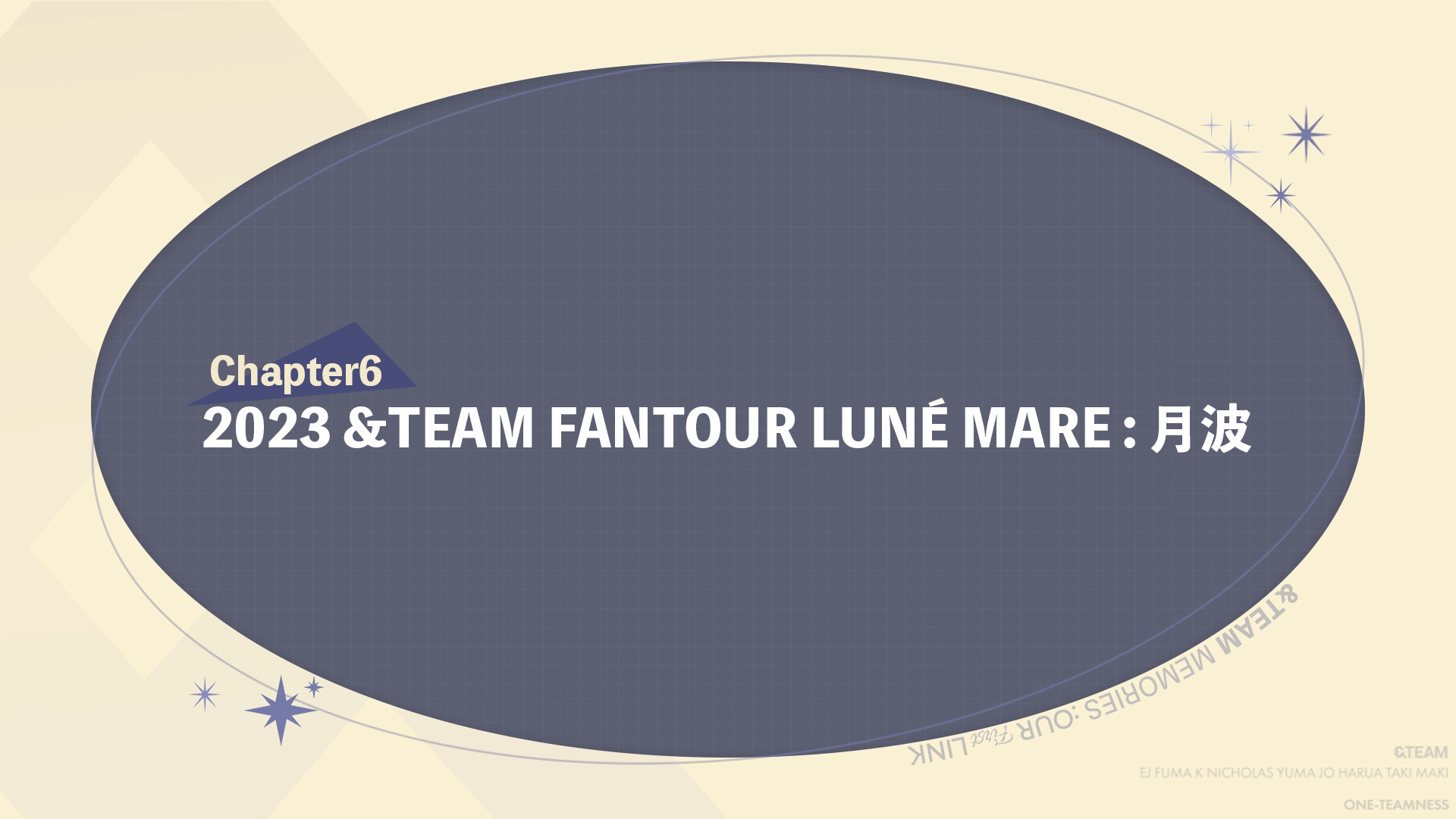 Weverse &TEAM Media - Chapter6｜2023 &TEAM FANTOUR LUNÉ MARE : 月波