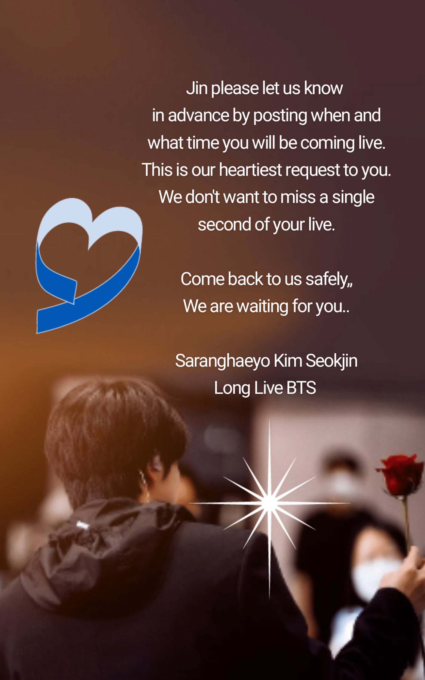 BTS Weverse Fan Letter