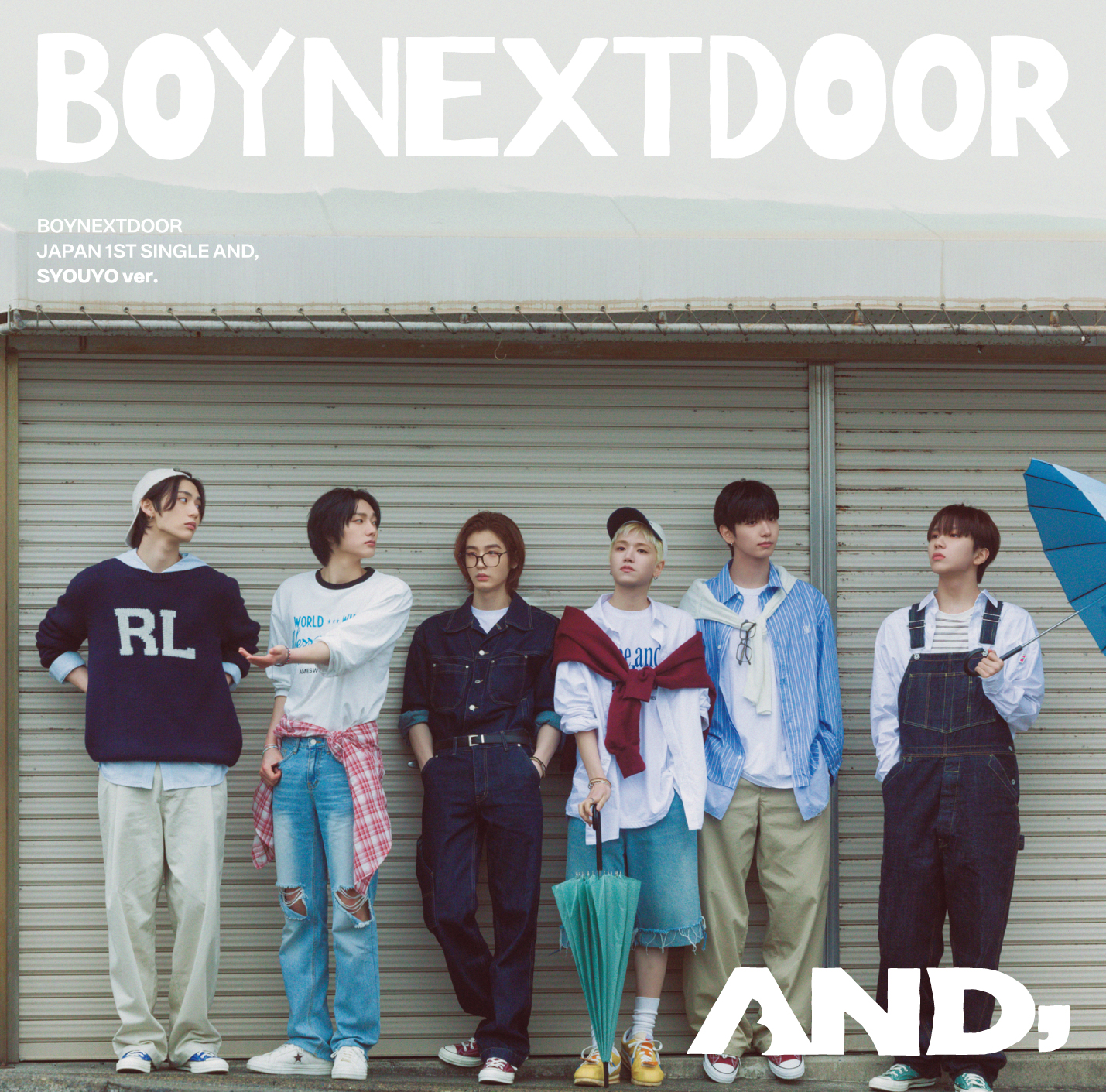 BOYNEXTDOOR JP 1st Single『AND,』 Standard Edition