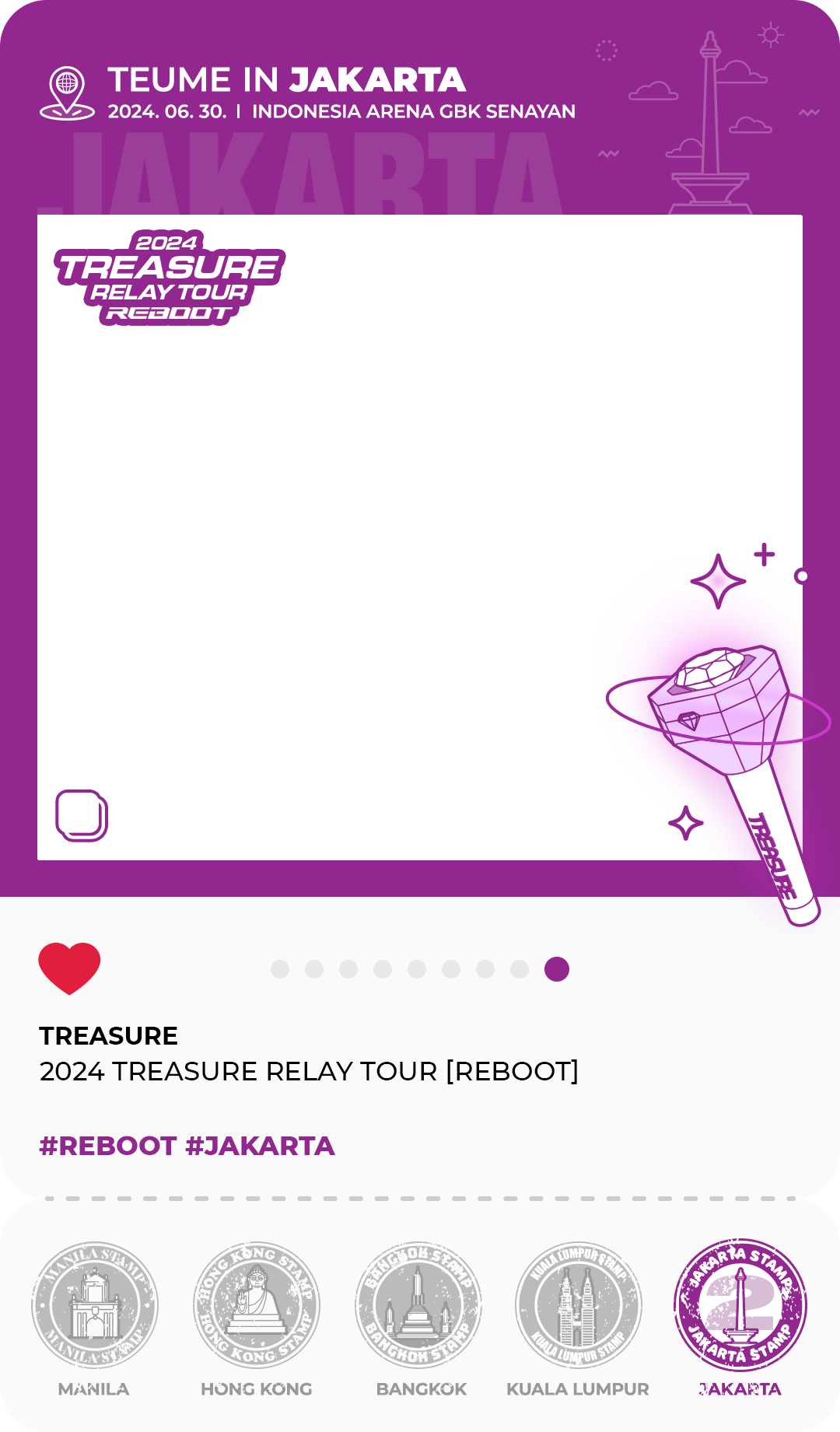 Announcement of TREASURE's 2nd Asia tour, '2024 TREASURE