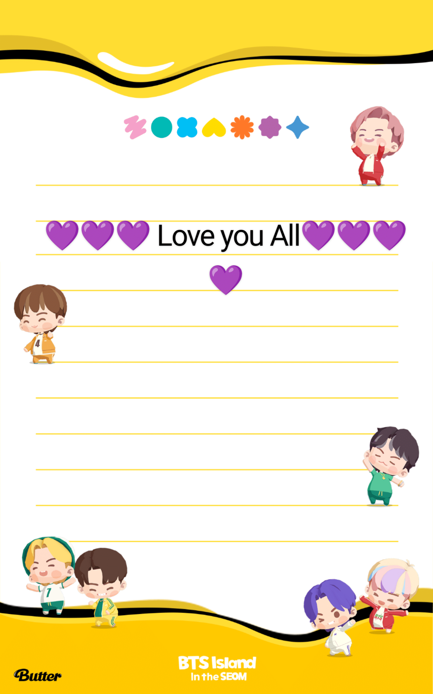 BTS Weverse Fan Letter