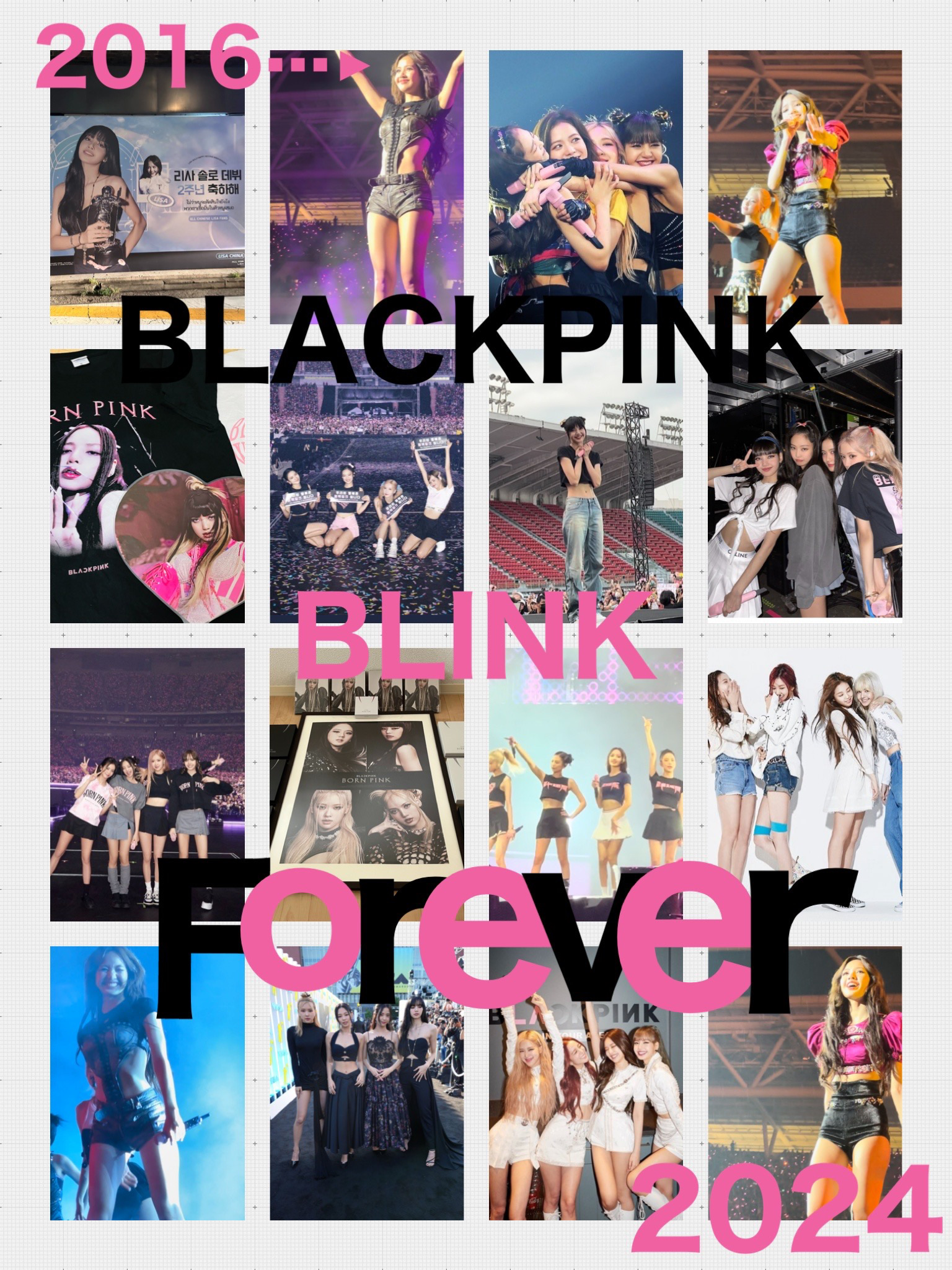 BLACKPINKコミュニティの投稿 - #OUR_AREA_WITH_BLINK