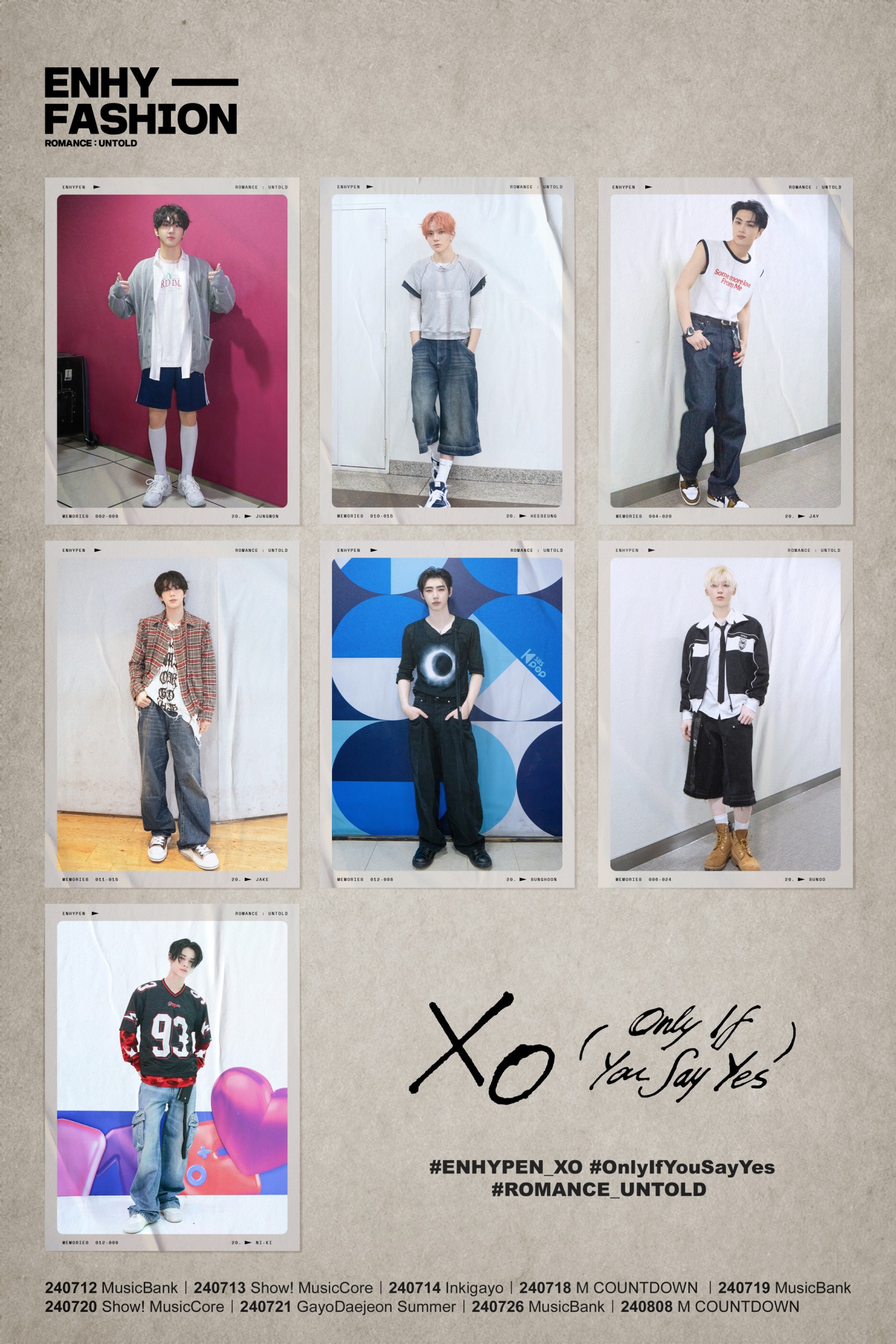 Weverse ENHYPEN Image - ENHY-FASHION 'ROMANCE : UNTOLD' #1