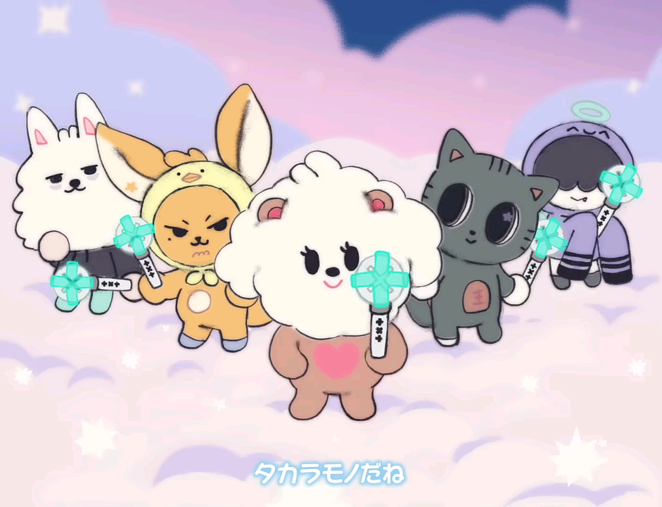 TOMORROW X TOGETHERコミュニティの投稿 - ppulbatu is also here 🤟