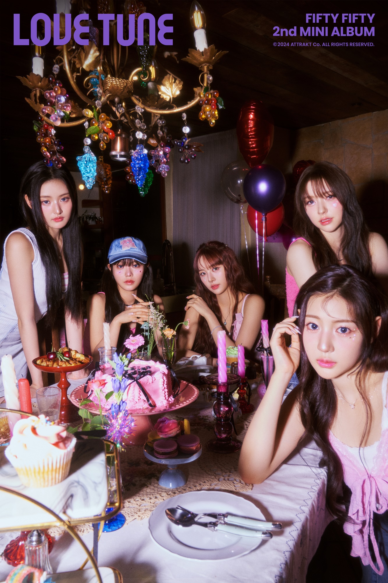 Weverse FIFTY FIFTY Image - FIFTY FIFTY 2nd Mini Album [𝙇𝙊𝙑𝙀