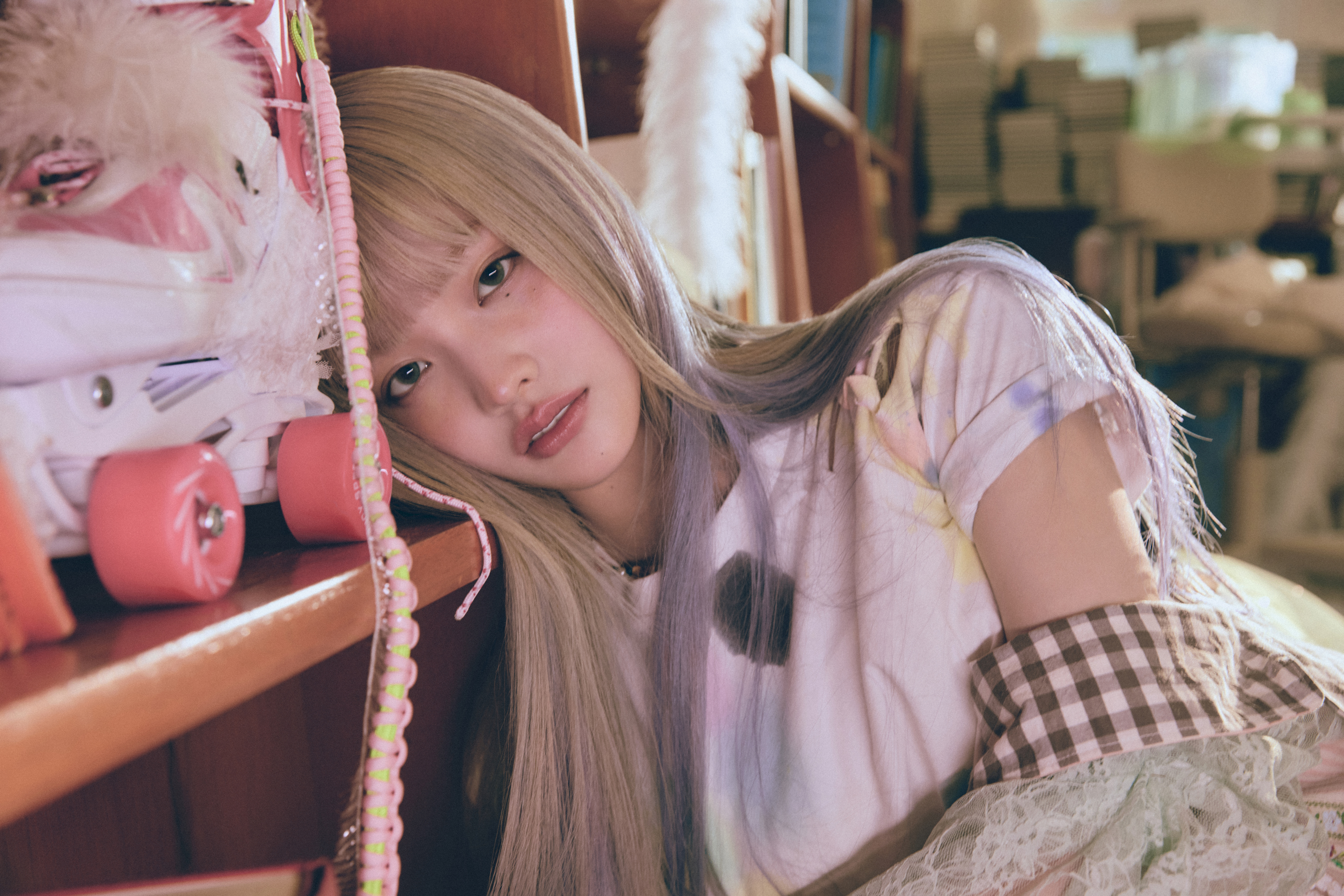 ILLITコミュニティの投稿 - iroha🍀 my lucky girl 💚