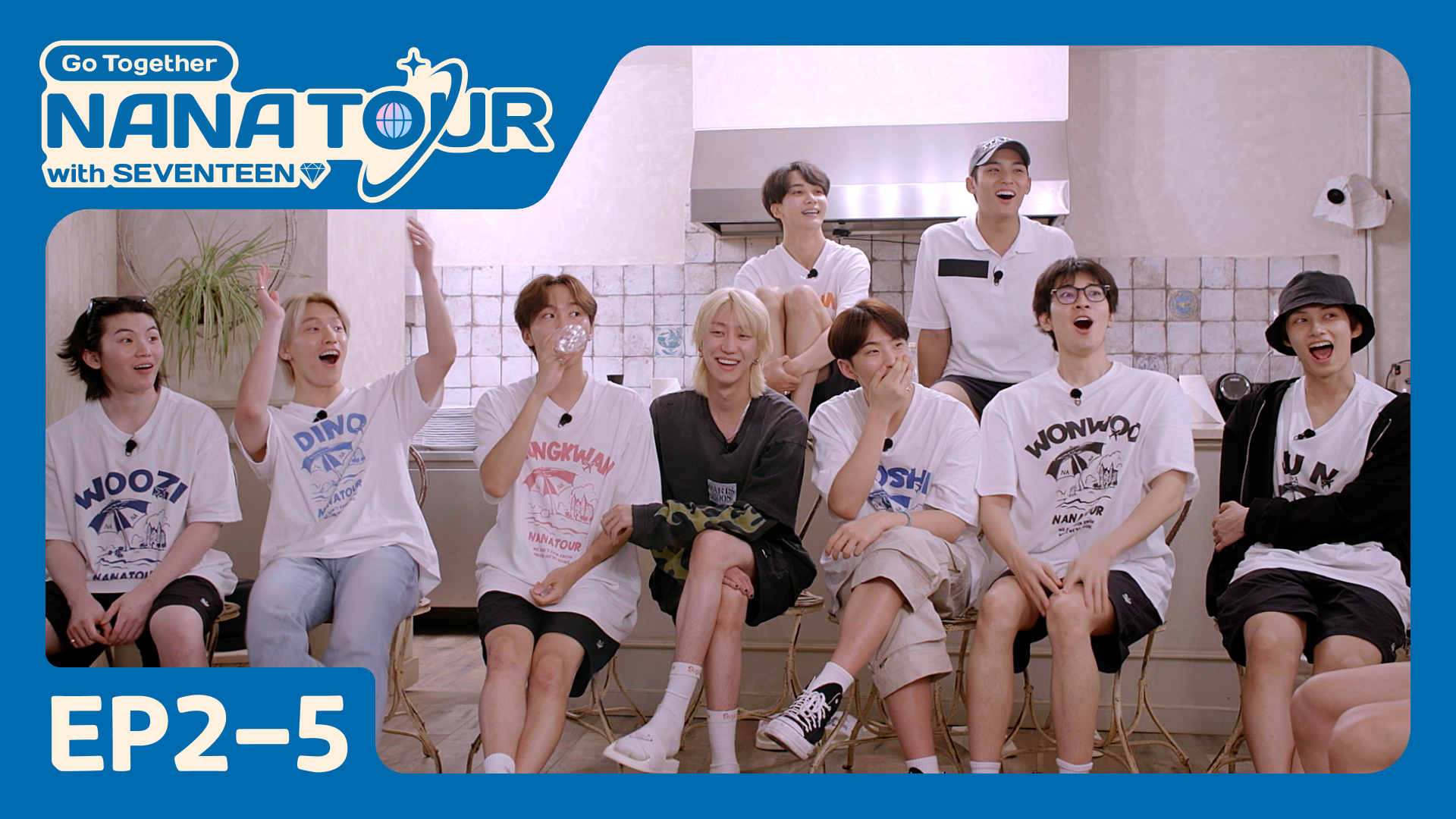 Weverse SEVENTEEN Media - [FULL] Go Together NANA TOUR EP2-5