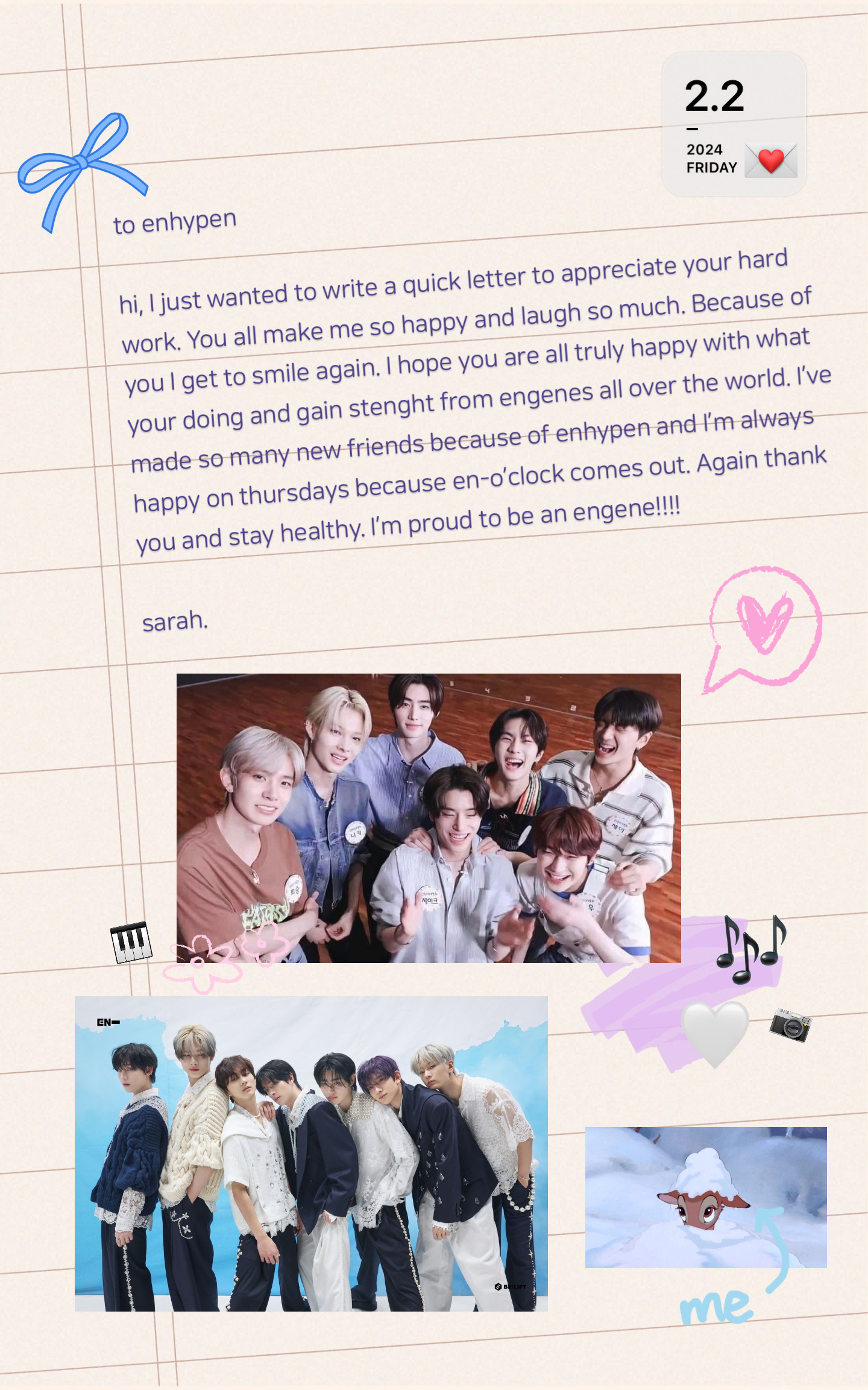 プロフ必読　ENHYPENまとめて ENHYPEN Weverse Fan Letter